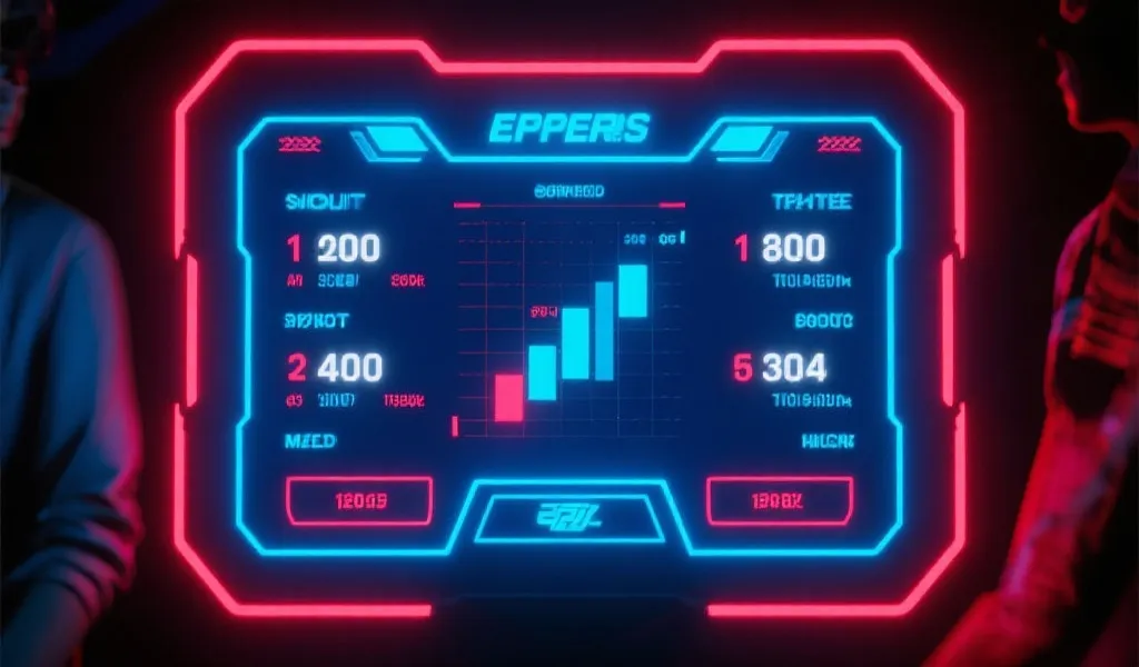 电竞实时数据分析面板